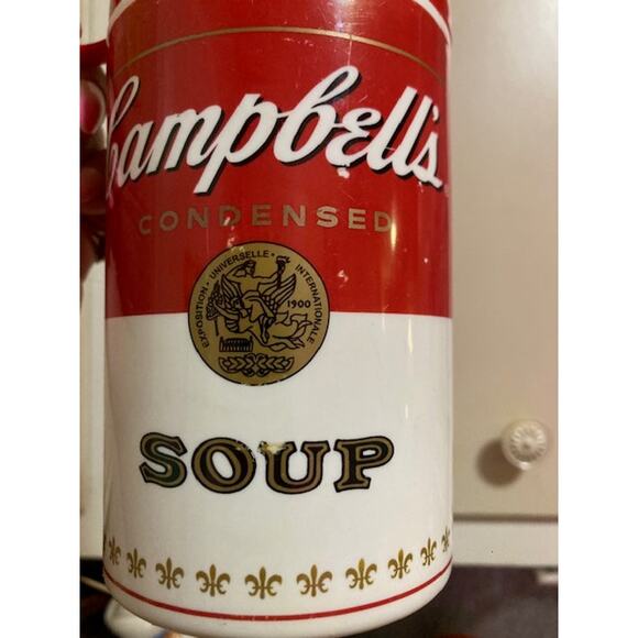 Vintage 90's Campbell's Soup Can-Tainer Thermos - Picture 3 of 6